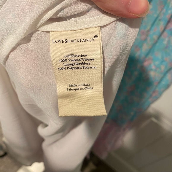 LoveShackFancy Angie Floral Printed Maxi Dress - Picture 11 of 11